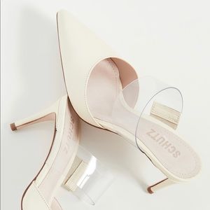 Schutz White Leather Pumps size 9